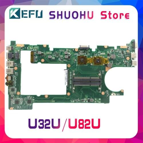 KEFU For ASUS U32U U82U X32U Laptop Motherboard Tested 100% Work Original Mainboard