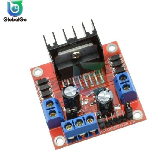 L298N driver board module L298 stepper motor smart car robot breadboard High Power Capacitive Version