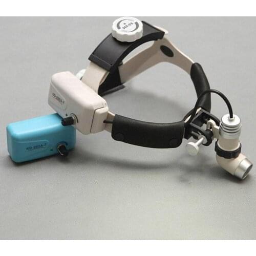 Newest KD-202A-7 3W Dental Head Lamp Medical Surgical Headlight Spot Brightness Adjustable