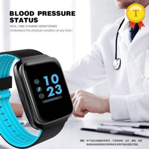New Smart band wristband blood pressure heart rate monitoring IP67 waterproof IPS color screen alarm clock pk xiomi mi band 3