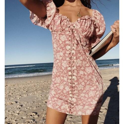 Orsherlly Summer Dresses With Sleeves