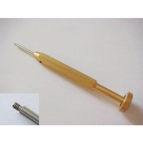 Screwdriver for installing spacers grabbing screws M2.35 and M2.85 for spring hinge for wood sunglasses TSH-10,ZSH-02 etc