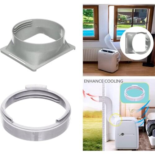 5.9 inch/6 inch Portable Air Conditioner Exhaust Hose Coupler Adapter Tube Connector for Mobile air Conditioning