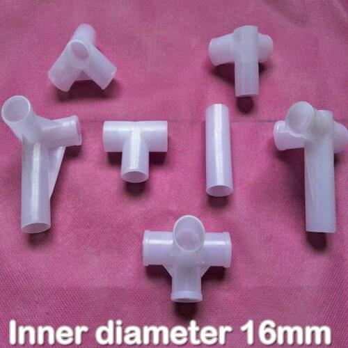 DIY shelves fittings Inner Dia 16mm, wardrobe /game room /pet house support connector, Childrens tent corner wholesale 10pcs