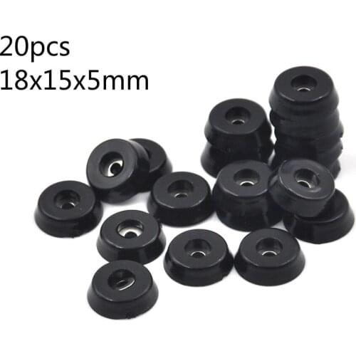 Drop Shipping 10/20pcs Rubber Table Chair Furniture Feet Leg Pads Tile Floor Protectors