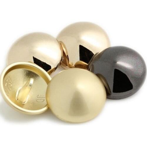 200Pcs/lot 23mm bulk button topcoat cap buttons gold bulk sewing buttons for craft cheap buttons for jeans