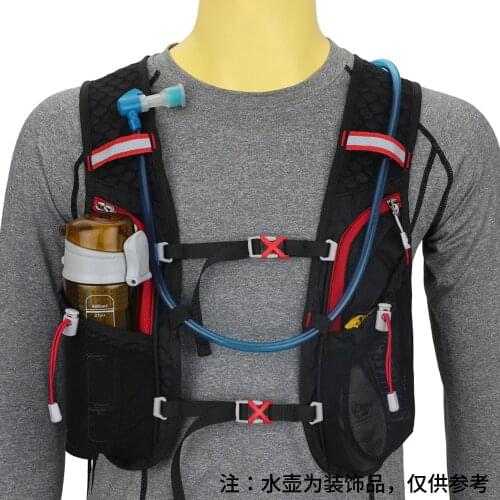 Bicycle Hydration Backpack Set Outdoor Sports Cycling Backpack Lightweight Running Bag Optional 2L Water Bladder Water Bottle