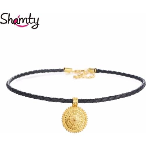 Женские кожаные чокеры Shamty China At AliExpress