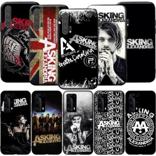 GX24 Asking Alexandria Danny Worsnop Silicone Case for Huawei P9 P10 P20 P30 P40 Y6 2018 Y7 Y9 Lite Pro Max Prime Mini