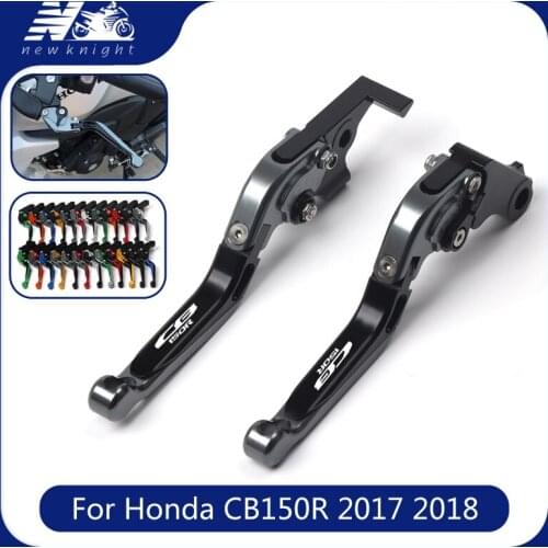 Motorcycle Folding Extendable CNC Moto Adjustable Clutch Brake Levers for HONDA CB150R CB 150R 2017-2018 CB150SS