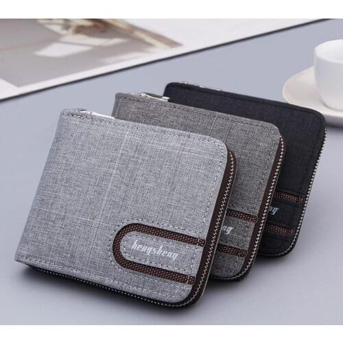 Vintage Men Wallet Wallets Short Holder Clip Credit Card Money Bag Mens Purse Coin 2021 clutch bag Business Purses