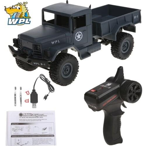WPL B-14 remote control truck climbing off-road vehicle military 4 wheel drive vehicle toy DIY accessories assembly kit