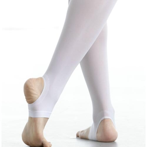 Adult Female Black White Pink Velvet high Elastic Ballet Stirrup Pantyhose Dance Pants Dance Socks Women