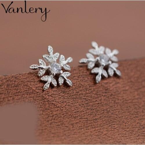 Retro Vintage Crystal Snow Earrings For Women Christmas Gifts Punk Trendy 2021 NEW Statement Earrings Jewelry