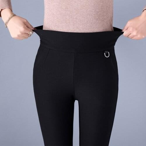 Winter Fashion leggings women autumn warm leggings elastic wool Velvet Stretch soft Skinny sexy thick black Leggings New 2020