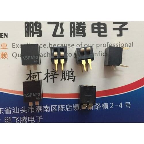 1PCS Imported Japanese OTAX KSPA22 dial code switch 2-bit straight plug 2P side dial key type flat dial 2.54mm