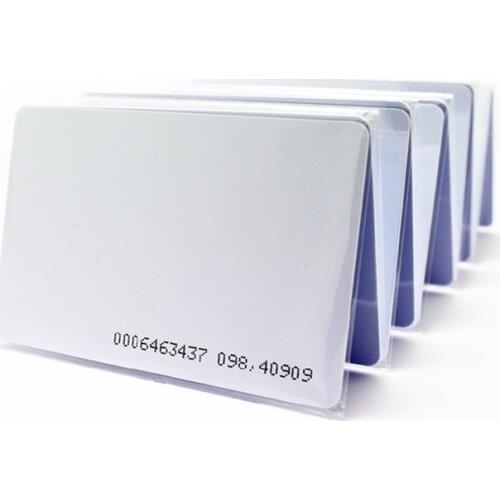 300Pcs/lot ID Thin Card Access Control System Card RFID Card 125KHz