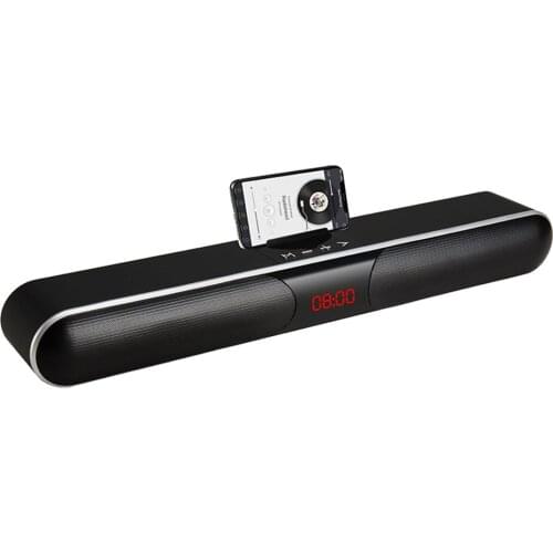 Bluetooth Wireless TV Soundbar Speaker Sound Bar Home Theater Subwoofer Lossless Audio Sound Long standby Support AUX TF USB