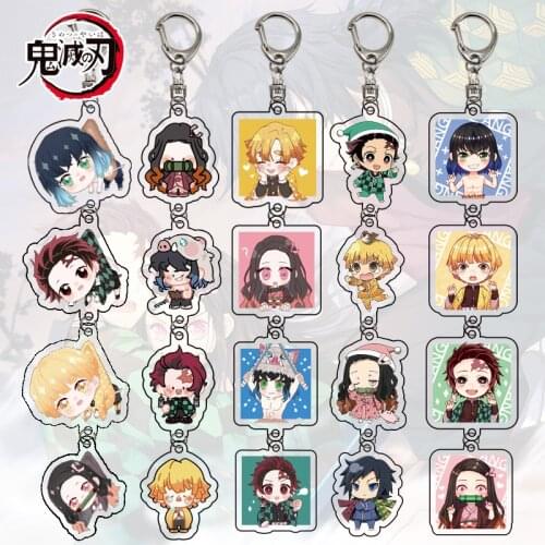 Bunch Of Keychain Pendant Disguised As A School Scum Demon Slayer Hero Detective Konan Keychain