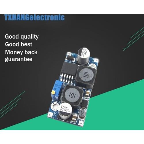 DC-DC Auto Boost Buck adjustable step down Converter Module Solar Voltage LM2577 diy electronics