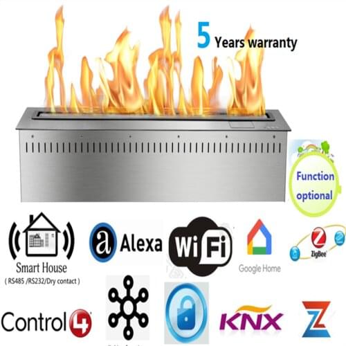 Inno-Fire intelligent smart 30 inch indoor insert electronic bio ethanol kamin fireplace