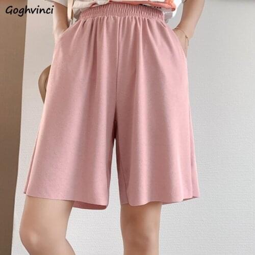 Summer Shorts Comfortable Loose Large Size S-5XL Solid Breathable Leisure Ulzzang Hipster Teenagers Daily High Quality Popular