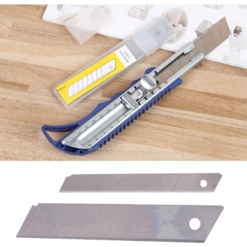 10 Pcs Boxcutter Snap off Replacement Blades 9/18mm Ceramic Utility Knife Blades