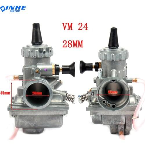 Mikuni VM24 carburetor PE28 28mm is suitable for 125 140 150 160cc Dirt Pit Bike ATV motorcycle performance improvement