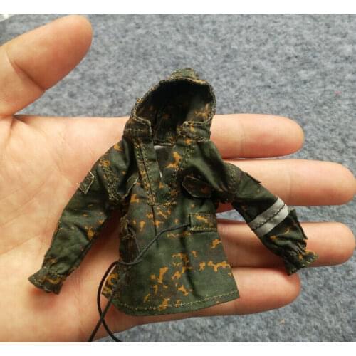 1/12 World War II German Army Uniform Jacket Model For 6" Figure Doll