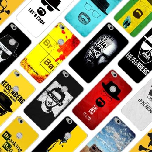 MLLSE Breaking bad style Fashion Hard Case Cover for Huawei NOVA 3 3i 4 Honor V20 8X 8A 7A Pro 7X 7C 7S 8 9 10 Lite Play Cover
