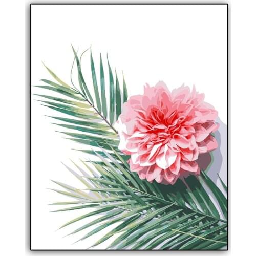 DIY Oil Paint by Numbers Kits flowers Painting by Handmade on Canvas Wall Art Living Room Painting By Numbers landscape rs4050