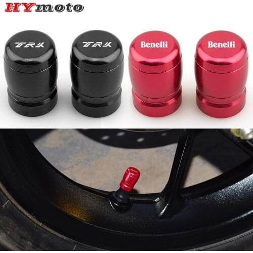 Newest Motorcycle CNC Wheel Tire Valve Stem Cap Airtight Cover For Benelli TRK 502 502X TNT 125 300 600 BJ500 Leoncino 250 500