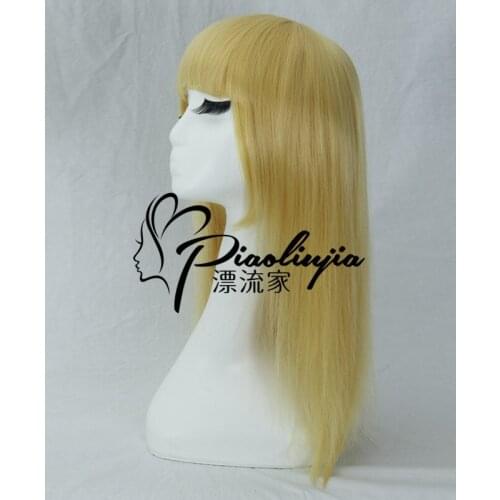 New 40CM Cosplay LOL Little Red Riding Hood Annie Little Chestnut Yellow Wig League of Legends Annie Little Chestnut Yellow Wig