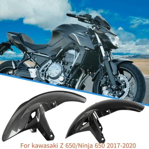 Motorcycle Fender Front Mudguard Splash Guard Protector Cover For Kawasaki Z650 Ninja650 2017-2020 2018 2019 Z 650 Ninja 650