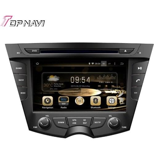Topnavi 7'' Octa Core 4GB Android 6.0 Car Video Player Auto Audio DVD PC for HYUNDAI VELOSTER 2011- GPS Navigation Radio Stereo