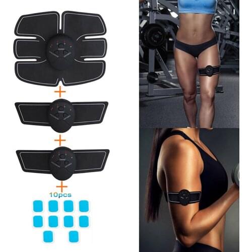 Power Fit Vibration Abdominal Muscle Trainer Body Slimming Machine Fat Burning Fitness Abdominal Muscle Sports Trainer Equipment