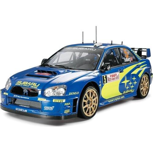 1/24 Tamiya Plastic Assembly Car Model Subaru Impreza WRC Monte Carlo 2005 DIY Assembly Kit #24281