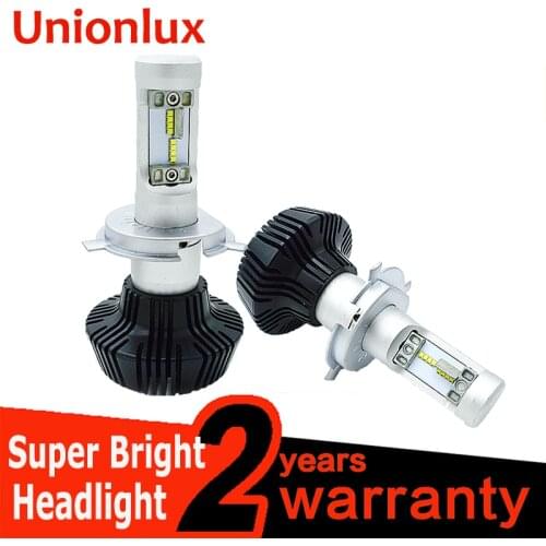 2 Pcs 12V 24V Car Headlight H4 LED H7 H1 H3 H11 H13 H27 HB3 HB4 9004 9005 9006 9007 72W 8000LM Auto Headlamp 6000K Light Bulb
