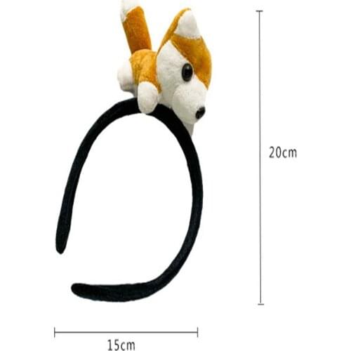 4Colors , Little 7CM Dog Gift Plush Stuffed Toy , Cute Dog Hair Decoration Stuffed Plush Toy