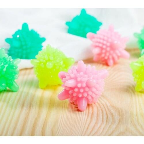 5-20pcs Magic Laundry Ball for Household Cleaning Washing Machine Clothes Softener Starfish Shape PVC Solid Cleaning Balls