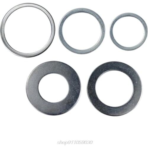 5 Pcs Circular Saw Blade Reduction Rings High Speed Steel Cutting Disc 20mm 25.4mm 30mm Woodworking Tools J25 21 Dropship