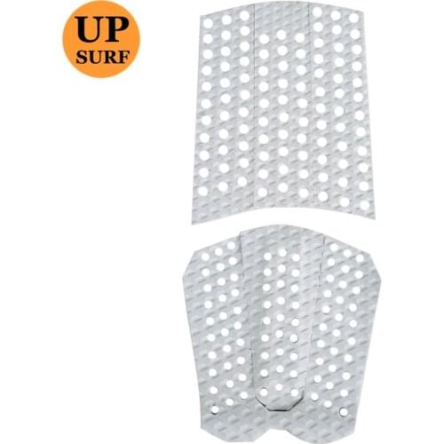 White traction surf pads Front pad and tail pad full set wholesale surfboard foot tail pads presale