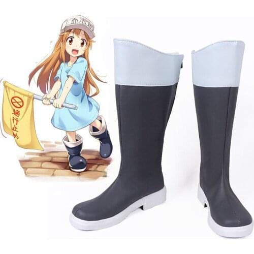 Anime Cells At Work Cosplay Shoes Platelet Cosplay Boots Halloween Party Daily Leisure Shoes
