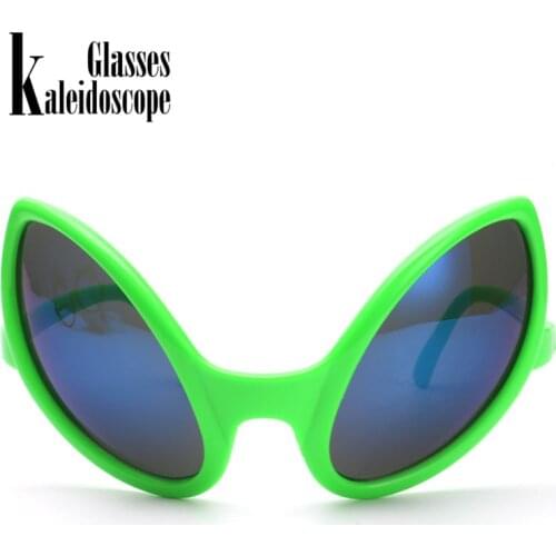 Kaleidoscope Glasses Funny Alien Eyes Sunglasses Men Costume Mask Novelty Glasses Women Party Supplies Gift Photobooth Props