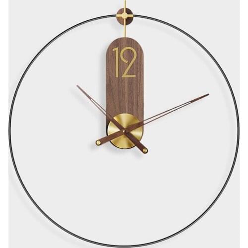 Creative wall clock living room atmosphere simple modern home clock fashion personality art decoration wall hanging net red
