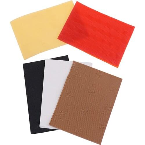 2mm Thick Doll Shoes Sole Material Handmade Cowhide Sole Kids Toys Birthday Gifts DIY Making Dolls Shoes Accessories