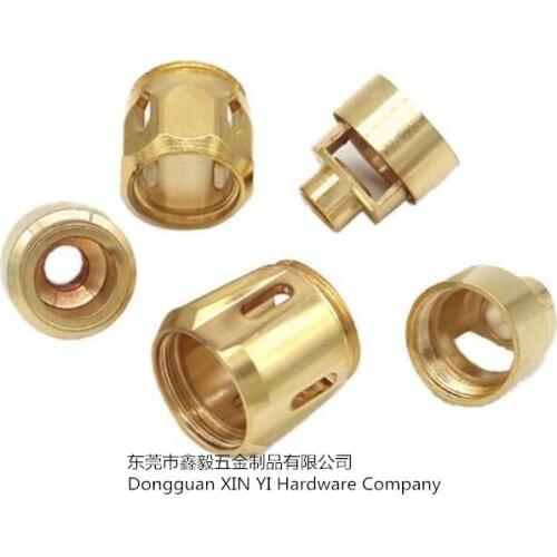 Custom brass CNC turning parts precision milling components turning precision machining parts