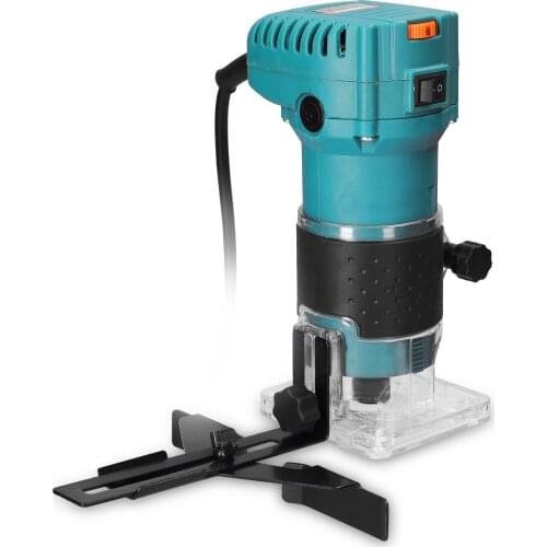 Multifunctional Woodworking Electric Trimming Machine Electromechanical Wood Milling Engraving Slotting Machine Brushed Motor