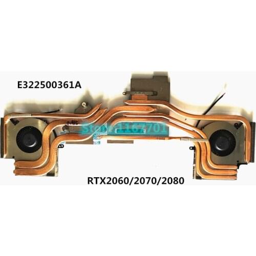New Laptop/Notebook CPU/GPU cooling Radiator Heatsink&Fan for MSI GE63 GP63 GL63 GE63VR E322500361A N384 N417 RTX2060/2070/2080