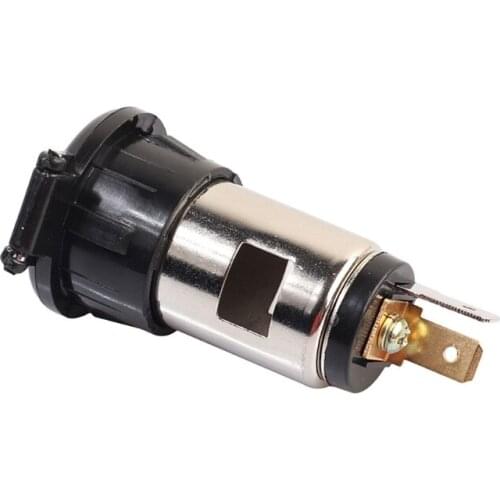 OOTDTY 12V 120W Universal Car Boat Tractor Cigarette Lighter Power Socket Outlet Plug-m15